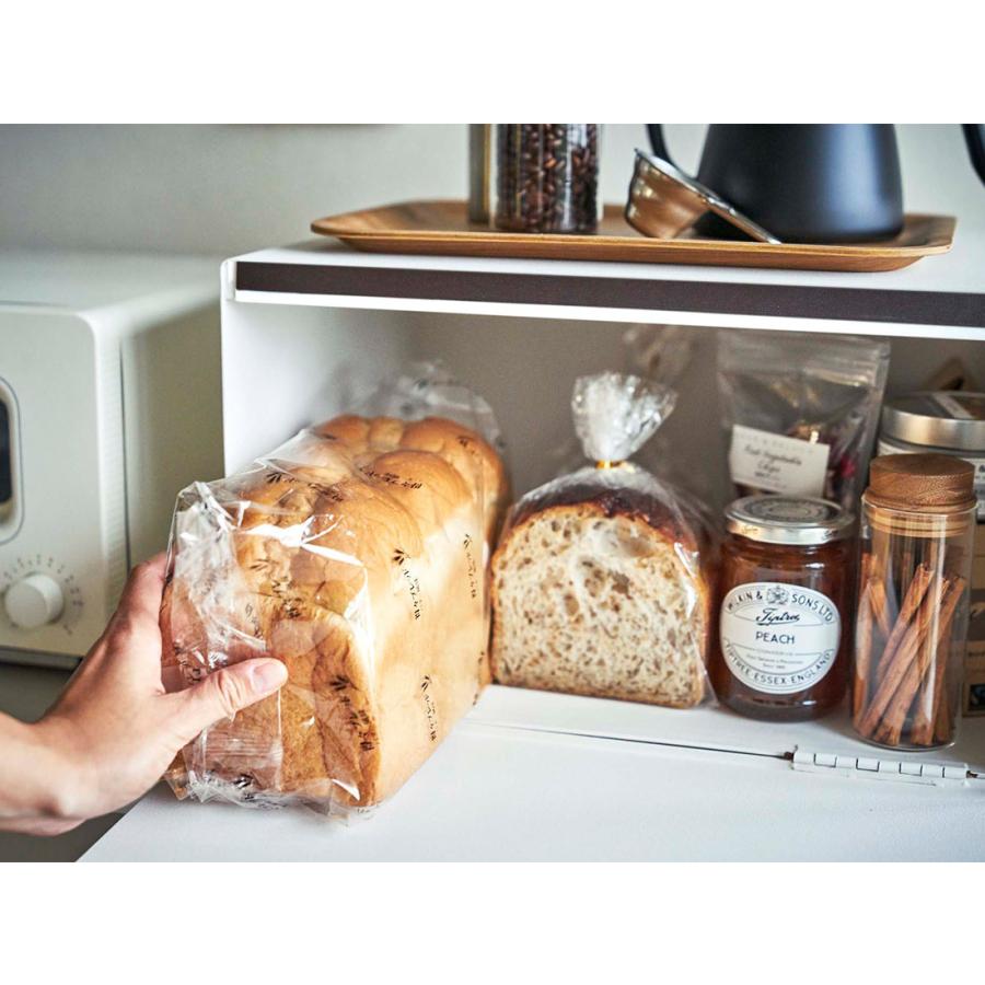 美品❤︎tower❤︎ホワイト ブレッドケース 約62.2cm 楽天市場】[ ブレッドケース タワー 幅40cm/62.2cm ] 山崎実業