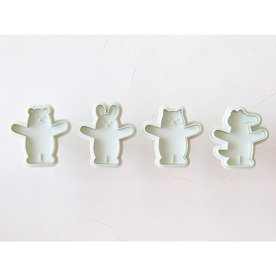 Cotta 抱っこクッキー型 くま うさぎ 859円 ねこ わに セール