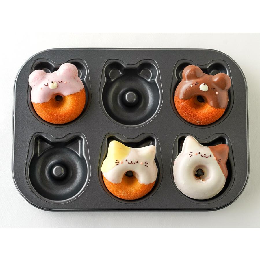 cotta（コッタ） ねこくまドーナツ型(6個取り) : cotta - 通販 - Yahoo