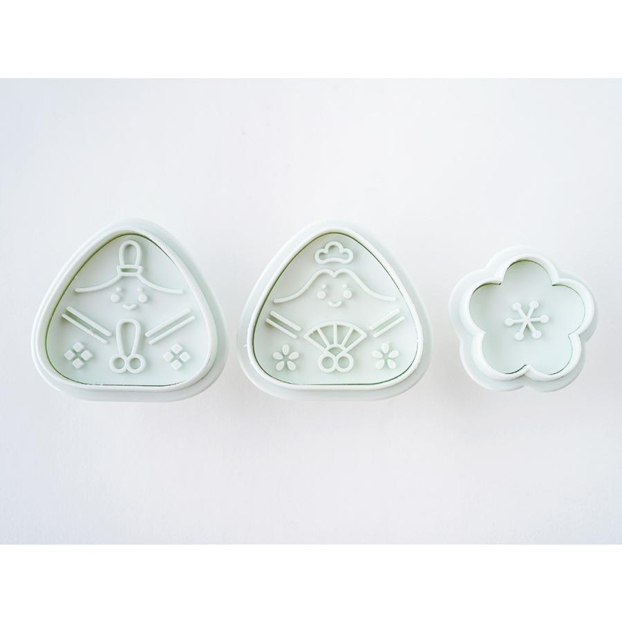 cotta ひなまつりクッキー型(おひなさま・おだいりさま・梅の花  