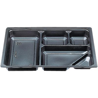 cotta - [容れもの売りわたす]中仕切り 90-60黒 キッチン、日用品、文具-弁当箱、水筒-使い捨て弁当箱、紙バック