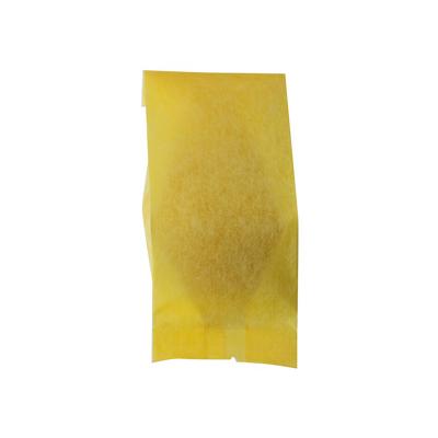 [ケース販売]規格袋 D-7 和紙黄無地（52*38*150）の画像
