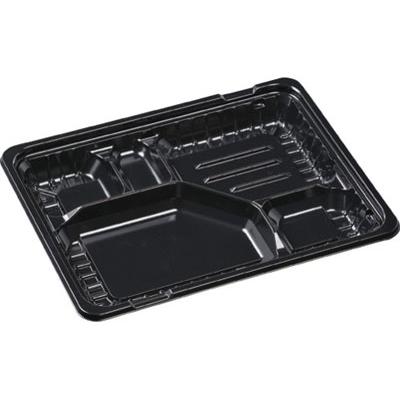 cotta - [容れもの売りわたす]MSD箱弁 26-20-2 本体のみ 黒 12854 キッチン、日用品、文具-弁当箱、水筒-使い捨て弁当箱、紙バック