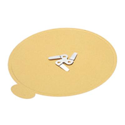 [ケース販売]丸型金トレー　5号