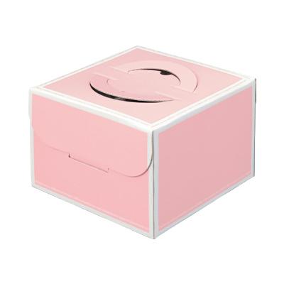 cotta - [容れもの売りわたす]スイートピンク ＨＰ130   6号（お盆なし） 製菓、製パン用品-キッチン、日用品、文具-ラッピング、ケーキ箱