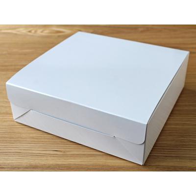 [ケース販売]タルト函ホワイト No50（トレーなし）の画像