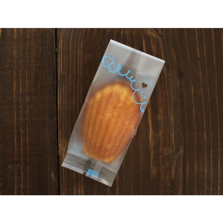 cotta（コッタ） [ケース販売]規格袋 スマイル（ブルー）50＋40×150