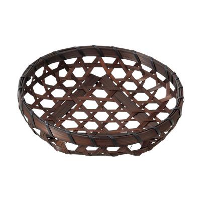 [ケース販売]茶染メザル丸　15cm
