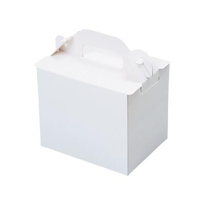 [ケース販売]ケーキ箱 105折OPL-ホワイト 3×4