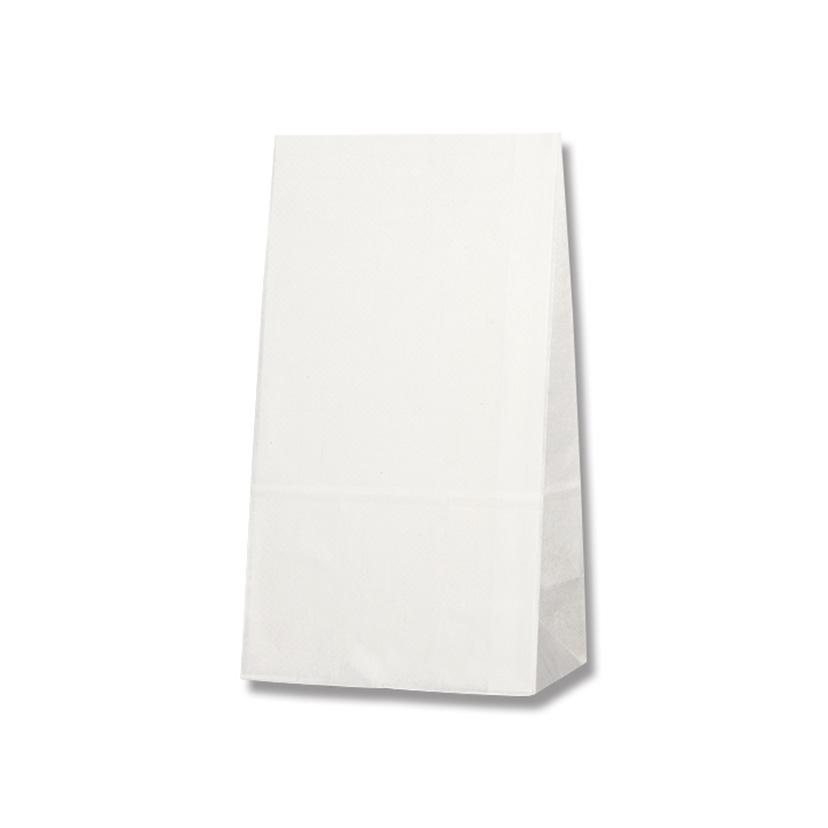 [ケース販売]耐油角底袋 No.4 白無地
