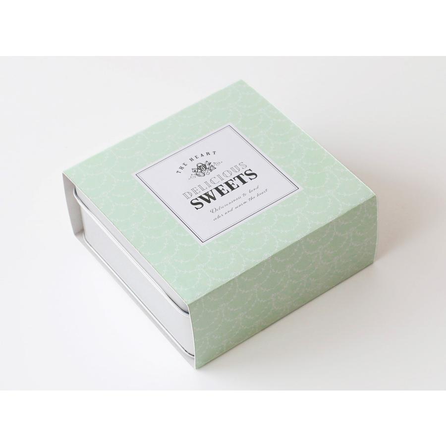 cotta - [容れもの売りわたす]缶衣手 淡彩(緑であること) ラッピング用品-文具、ステーショナリー-キッチン、日用品、文具