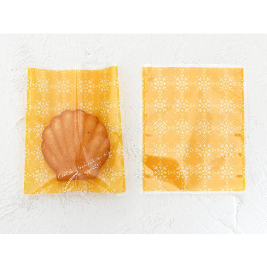 cotta - [容れもの売りわたす]屁っ放り袋お花柄 黄色 100×120粍 文具、ステーショナリー-キッチン、日用品、文具-ギフト袋
