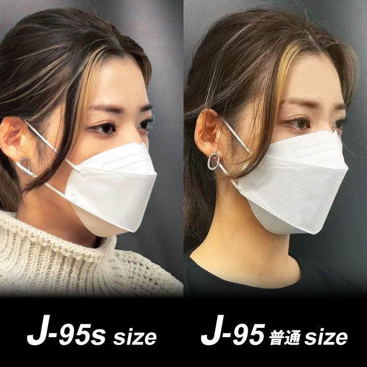 J-95s】【小さめサイズ】 子供用 不織布マスク 日本製 OPP包装 4層構造