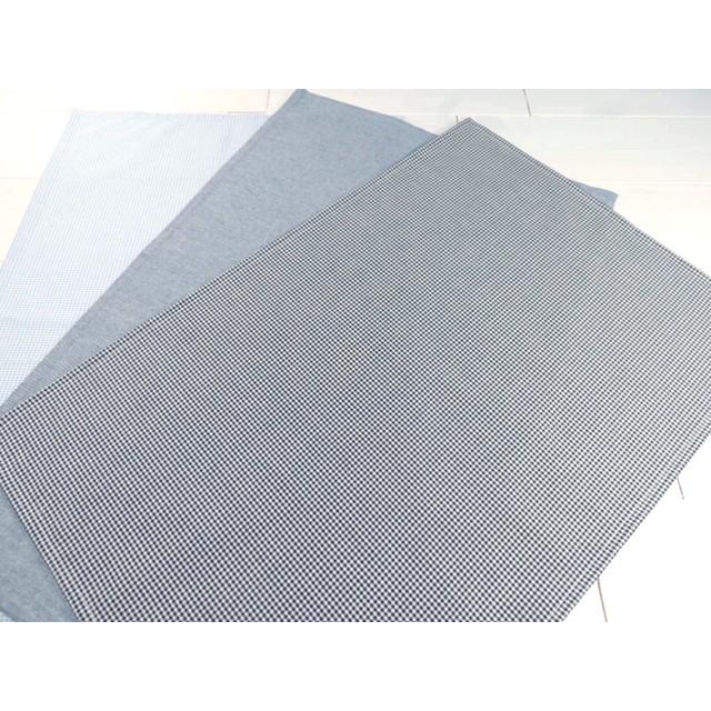 ランチョンマットXLサイズ 40×60cm 学校机サイズ大判 3枚セット