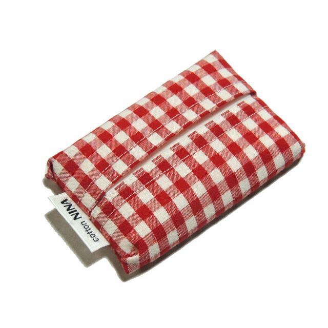 シンプルポケットティッシュケース ミニサイズ : コットンニーナ