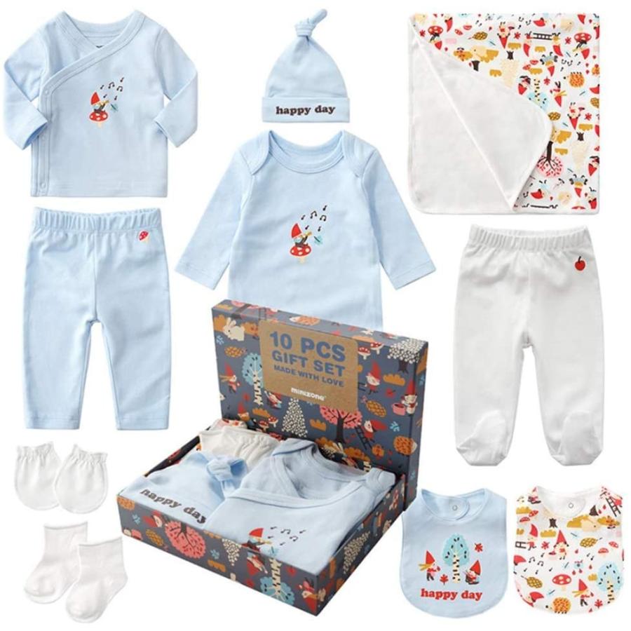 ベビー服 出産祝い 男の子 女の子 10点 ギフトセット 新生児 服 赤ちゃん ベビー用品 出産準備 ベビー帽子 肌着服 おくるみ パンツ Parselsorgu Com
