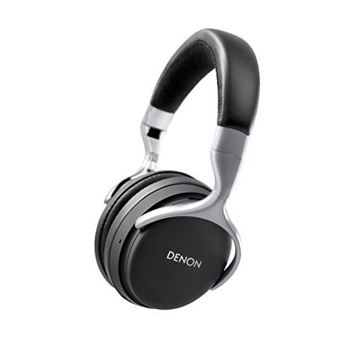 Denon ワイヤレスヘッドホン Bluetooth ノイズキャンセリング対応 ブラック Ah Gc 車 バイク 自転車