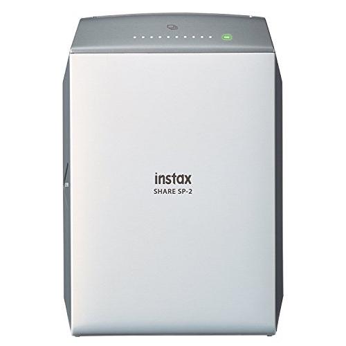 安い Fujifilm スマートフォン用プリンター スマホdeチェキ Instax Share Sp 2 シルバー 公式 Homeofmalones Com