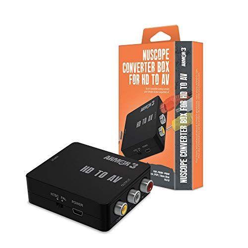 Armor3 quot;NuScopequot; 高品質の激安 超可爱の Converter Box For HDMI出力の製品をAV入力に変換するコンバータ To HD AV