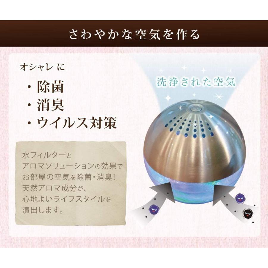 お得セット アロマ アロマボール Skr ウイルス対策 花粉症対策 リサッカ Risacca 空気洗浄機 アディール Adir 卓上 花 消臭 除菌 空気清浄機 Aiwr Org