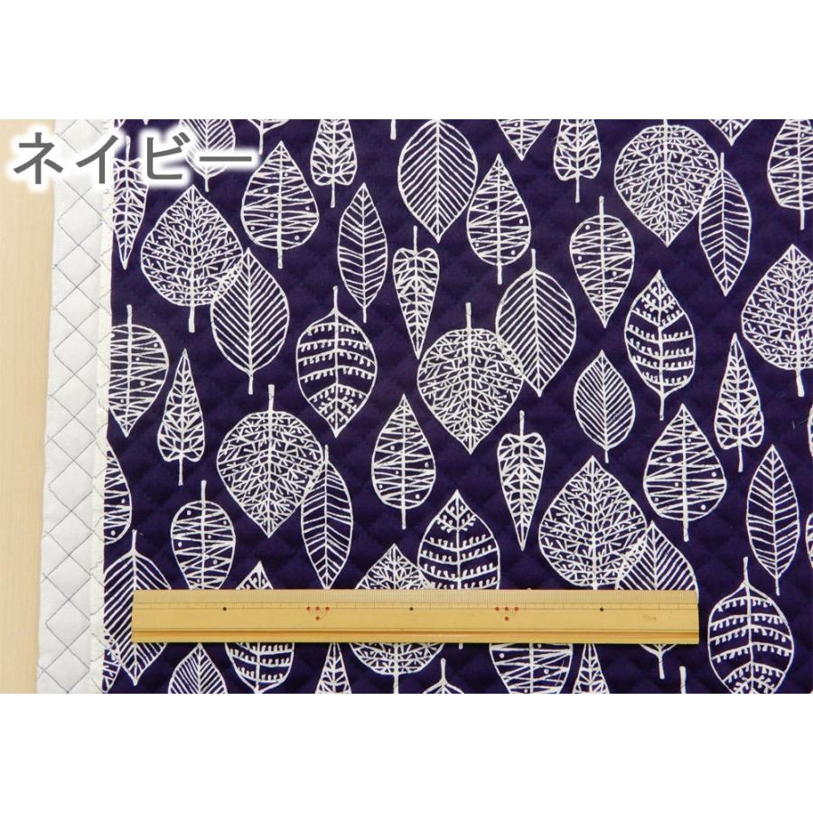 北欧風 キルティング生地 おしゃれ キルト 葉っぱ リーフ柄 北欧柄 子供 女の子 男の子 布 白 紺 系 生地屋 q 1 コットンハウスセシール 生地 通販 通販 Yahoo ショッピング