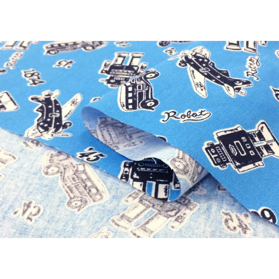 生地 布 ロボット かっこいい 綿 子供向け 男の子 Gポプ 布地 5 コットンハウスセシール 生地 通販 通販 Yahoo ショッピング