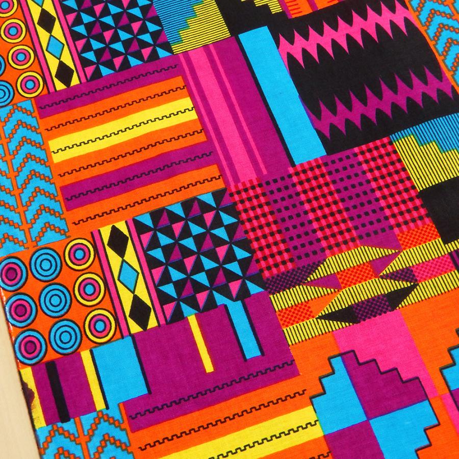 生地 アフリカ布 アフリカンコットン ワックス加工 1895 布地 110cm幅