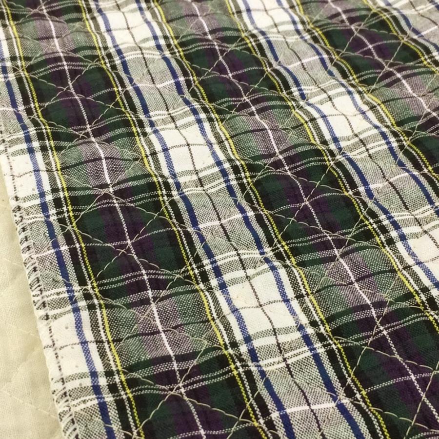キルティング生地 タータンチェック キルト 子供 白 紺 安い バッグ 布 おしゃれ 生地屋 メール便50cmまで可能 502 681 8 コットンハウスセシール 生地 通販 通販 Yahoo ショッピング