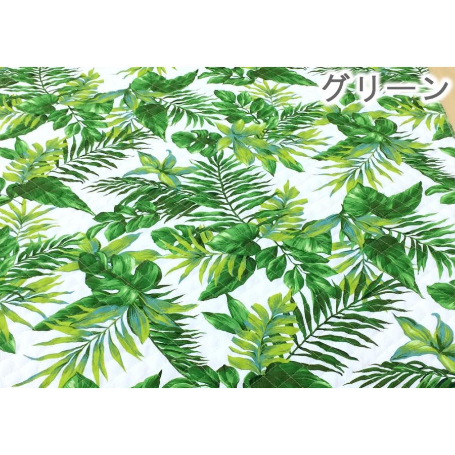 キルティング生地 キルト ハワイアン 柄 トロピカルリーフ ボタニカル