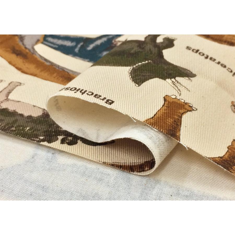 恐竜柄 生地 恐竜 布 リアルなきょうりゅう 綿 ツイル かっこいい 男の子 コットンこばやし 生地屋 Kts6036 コットンハウスセシール 生地 通販 通販 Yahoo ショッピング