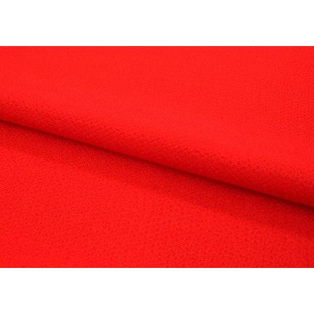 ちりめん 生地 縮緬生地 無地 赤 50cm以上10cm単位 レーヨン 布 約70cm