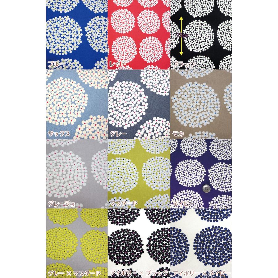 コットンこばやし コットンキャンバス う早この布 北欧風サークル