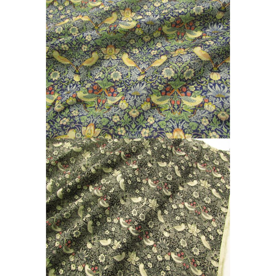 V＆A William Morris Strawberry Thief ローン（単位10cm） : コットン