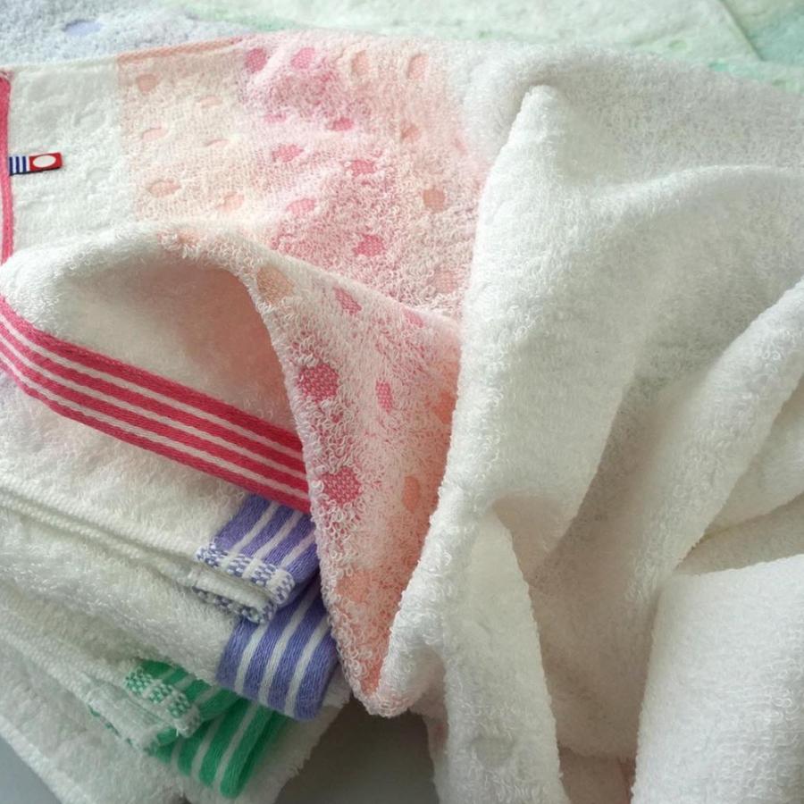 専用　タオル 今治タオル フェイスタオル 同色 4枚セット 国産 水玉