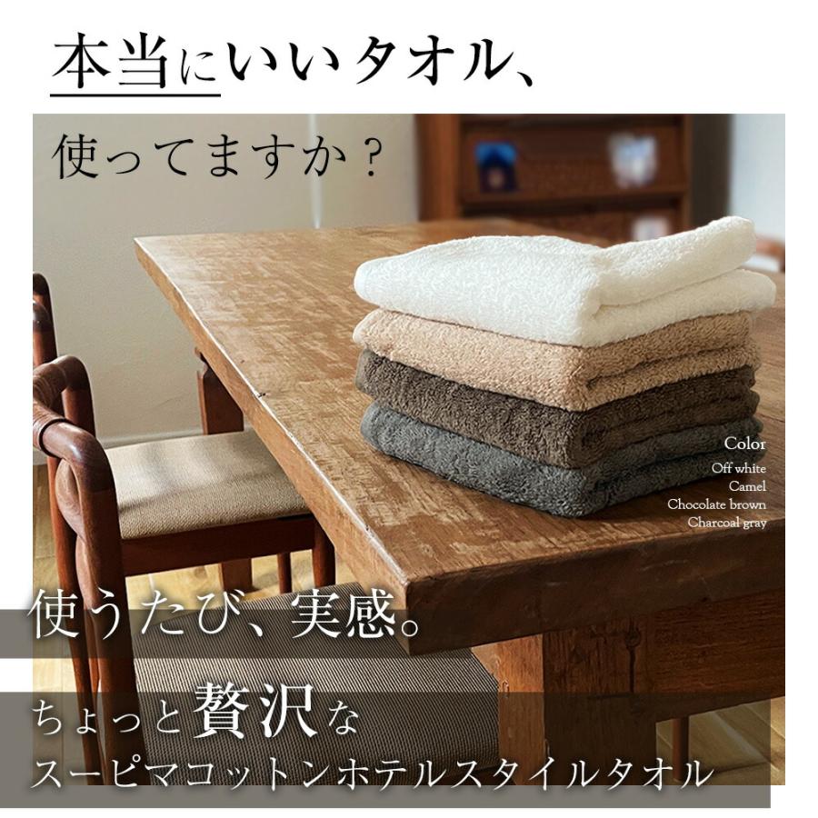 CottonTown ハンドタオル タオルハンカチ 5枚組 17色展開 ホテル
