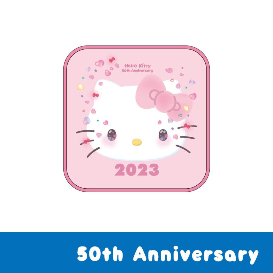 ハローキティ サンリオ タオル SANRIO 50周年 記念 プチタオル ハローキティ サンリオ タオル SANRIO 50周年 記念 プチタオル