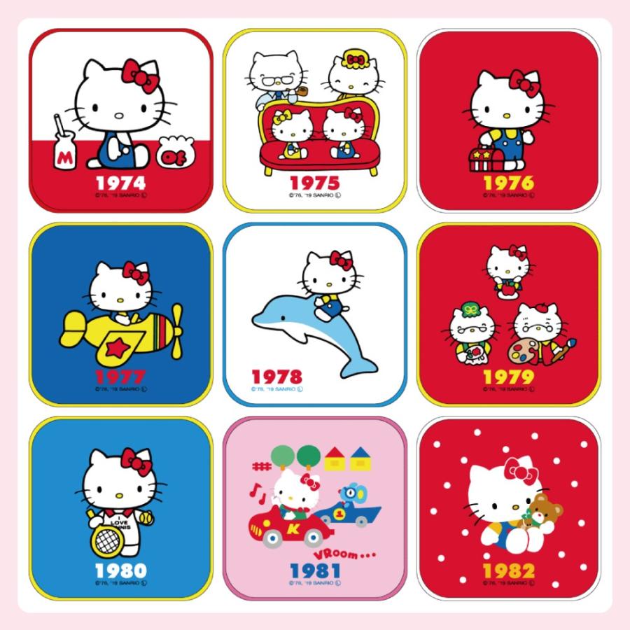 ハローキティ サンリオ タオル 受注生産商品 SANRIO 45周年 記念 ハローキティ サンリオ タオル 受注生産商品 SANRIO 45周年 記念