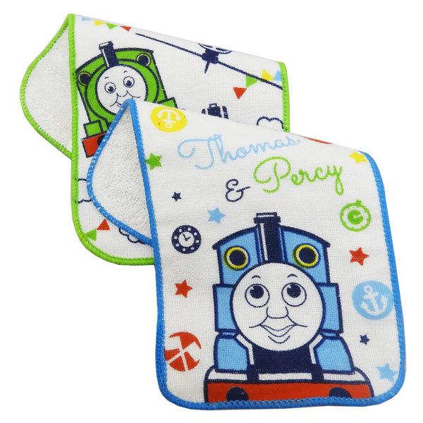 THOMAS トーマス ハーフ プチタオル ガーゼ パイル 子供ハンカチ ポケットハンカチ 10×20cm｜couchetot-for-child