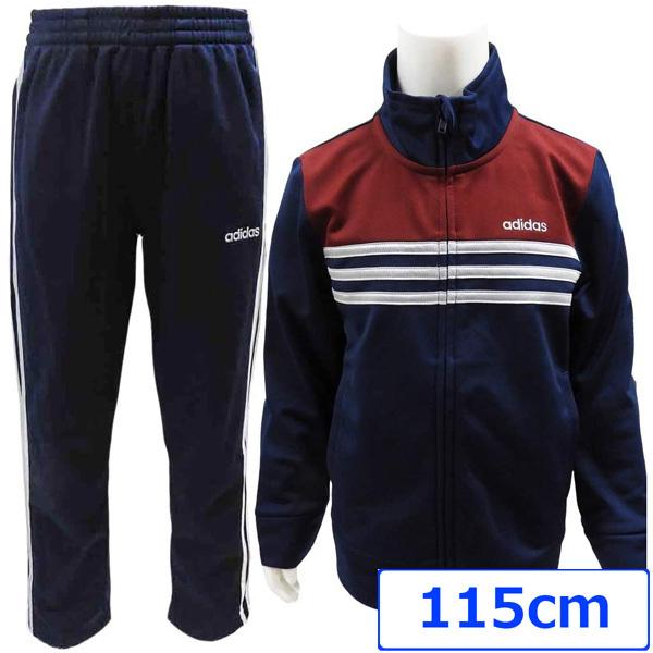 注目の Adidas アディダス ジャージ 子供ジャージ ジャージ上下 キッズジャージ 男の子ジャージ 5歳 115cm ネイビー 紺 超歓迎 Cepici Gouv Ci