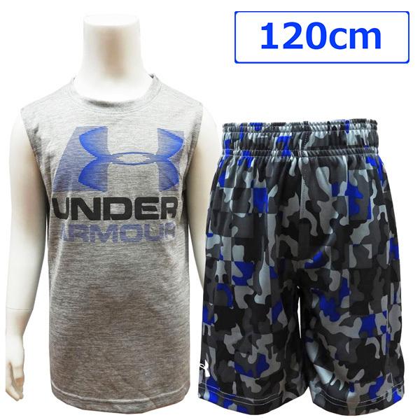 送料無料 UNDER ARMOUR アンダーアーマー 子供服キッズ ジャージ ジャージ上下 トレーニングウエア スポーツウエア 6歳 120cm｜couchetot-for-child