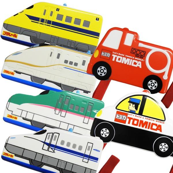 ランチボックス お弁当箱 子供用弁当箱 トミカ プラレール 返品送料無料 新幹線 ダイカット 幼稚園 保育所 消防車 パトカー