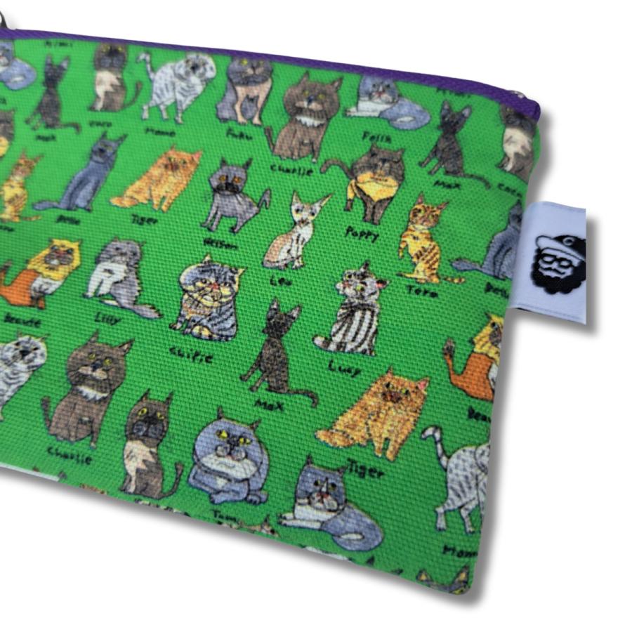 CHI-BEE small pouch (cat) チービー CHIBEE ポーチ 猫 | Chi-bee | 03