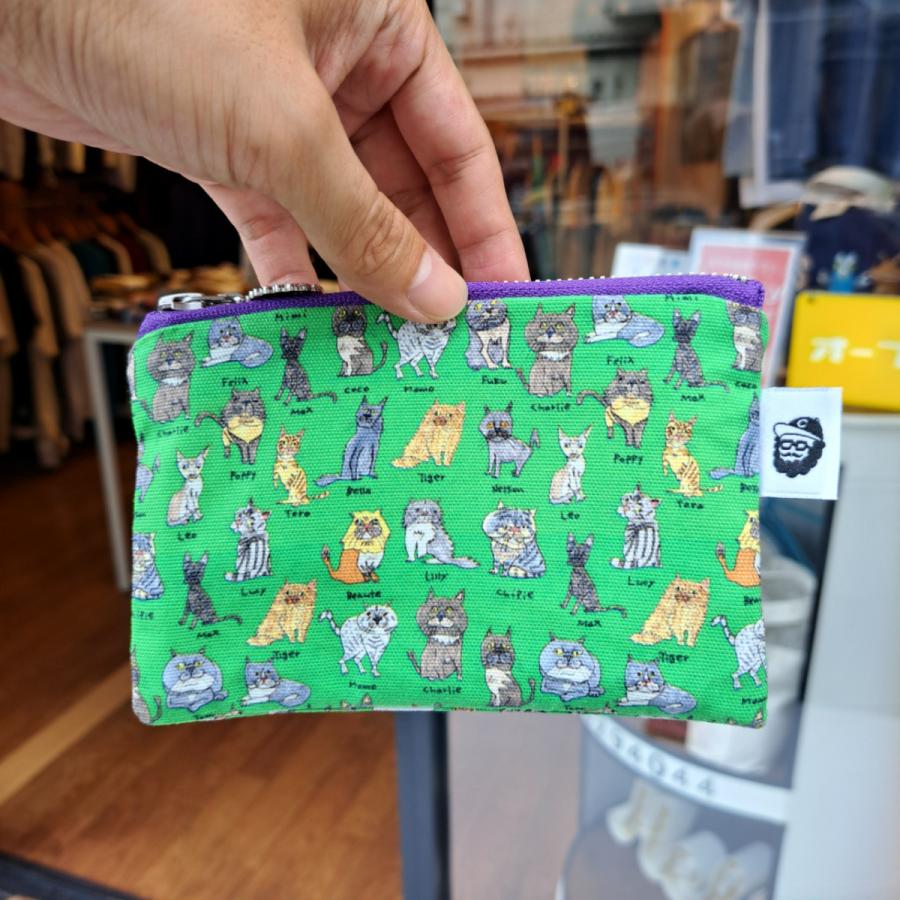 CHI-BEE small pouch (cat) チービー CHIBEE ポーチ 猫 | Chi-bee | 04