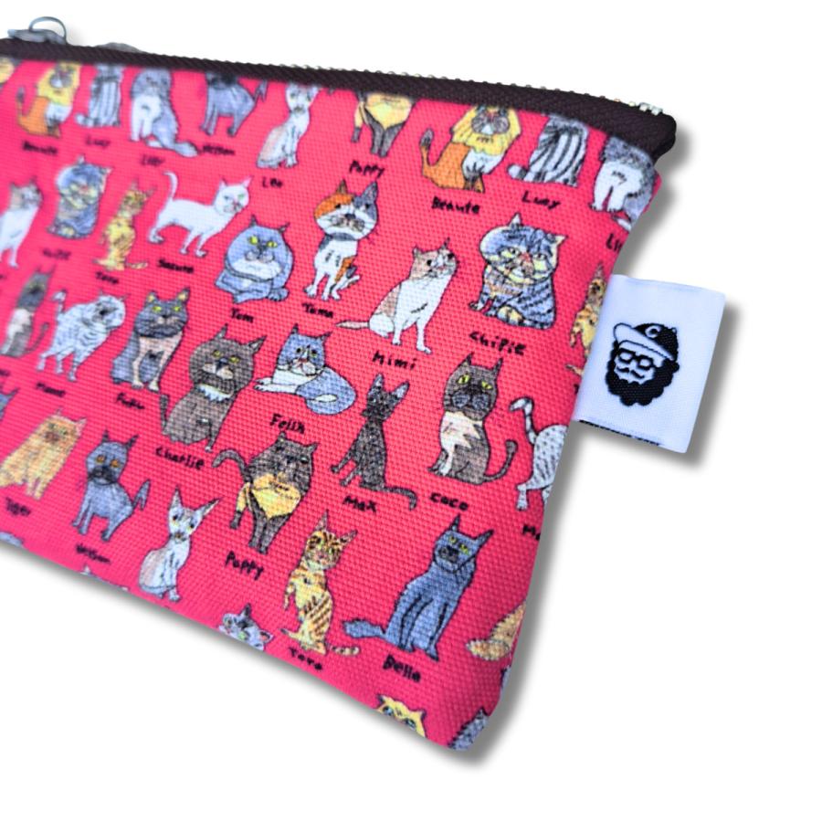 CHI-BEE small pouch (cat) チービー CHIBEE ポーチ 猫 | Chi-bee | 05