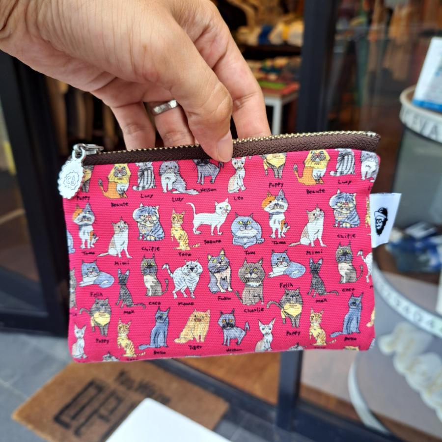 CHI-BEE small pouch (cat) チービー CHIBEE ポーチ 猫 | Chi-bee | 06