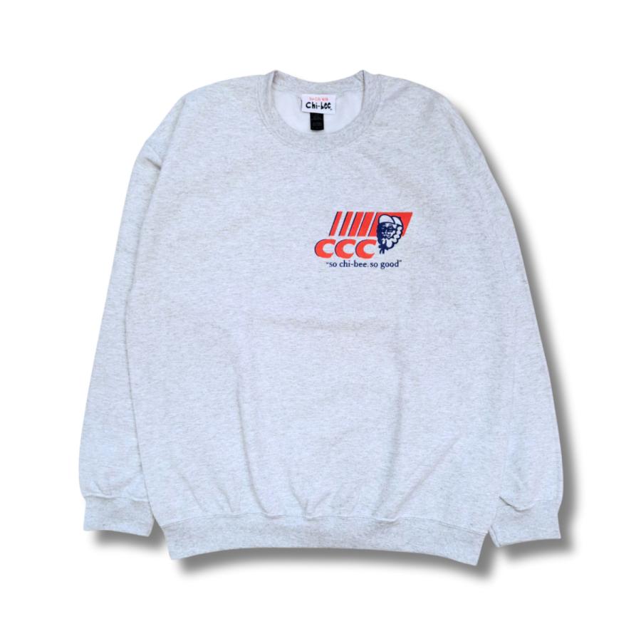 Chi-bee（チービー） CCC スウェット (ash) ユニセックス トレーナー