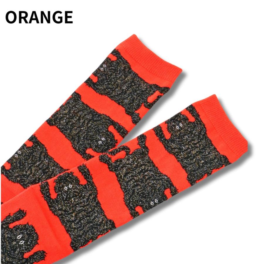 HOiSUM ホイサム 孤高のタイガー socks (yellow) (orange) ソックス
