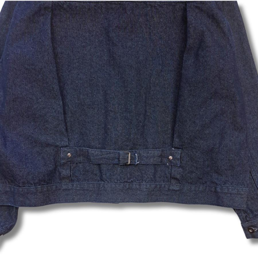 modem design モデムデザイン wide denim jacket (blue)  デニムジャケット Gジャン ワイド ユニセックス | modem design | 05