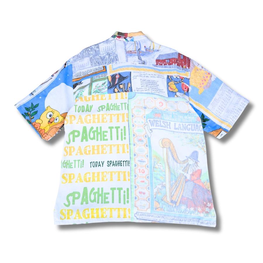 Mr.Remake Man ミスターリメイクマン tapestry open collar shirts (size3) 開襟シャツ モデム