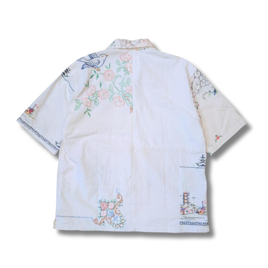 mr.remake.man リメイクシャツ 1点物モデムデザイン サイズL 新品 modem design（モデムデザイン） Mr.Remake Man ミスターリメイクマン